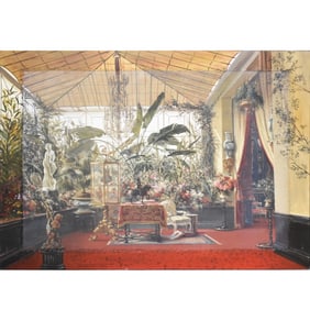 Enhanced Giclee of an Interior Scene