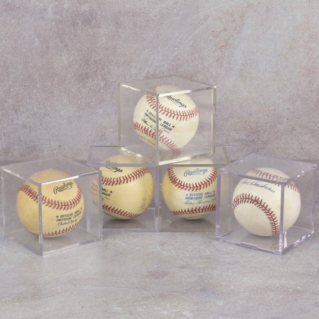 Lot of Autographed Baseballs (1 of 6)