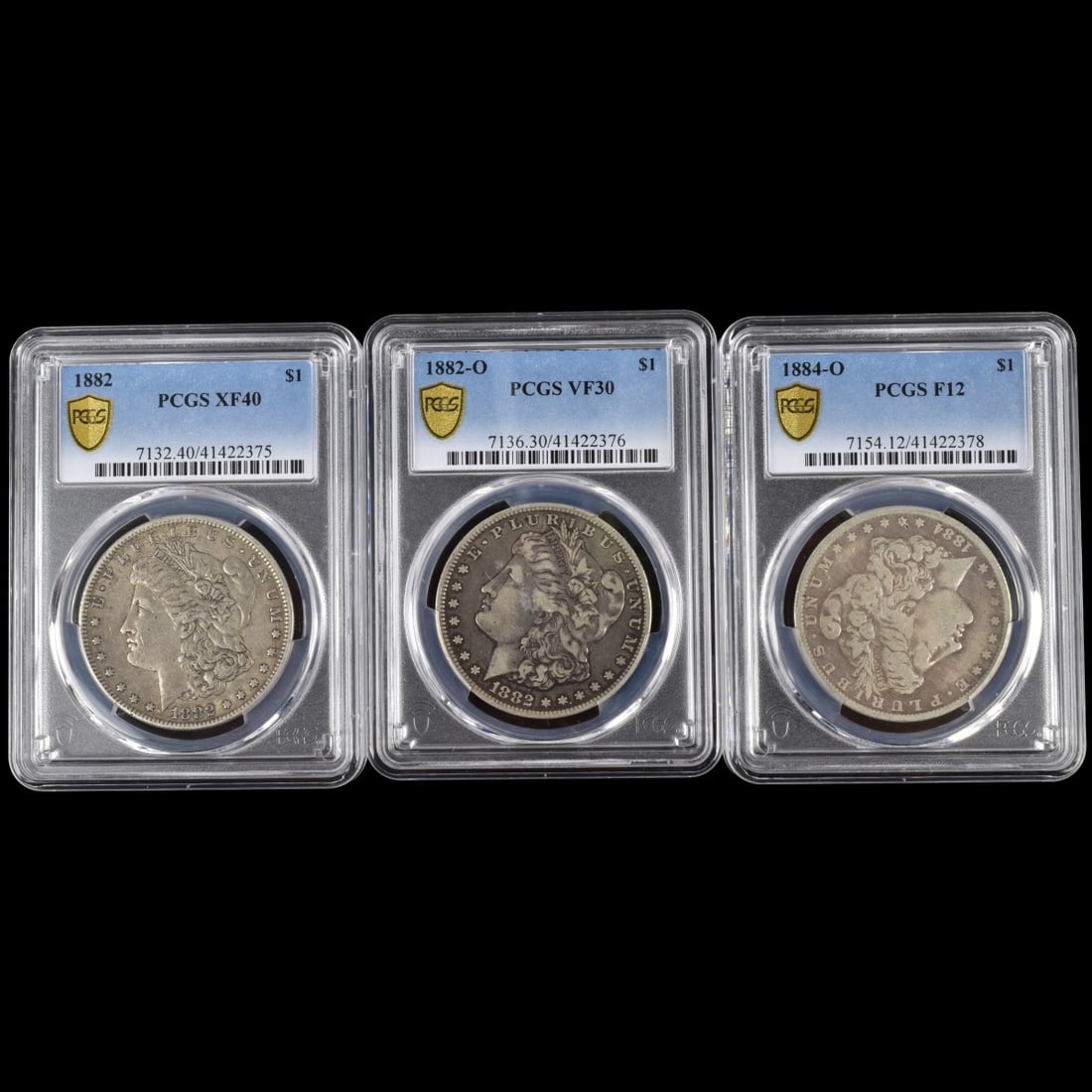 PCGS Graded U.S. Silver Dollars (1 of 2)
