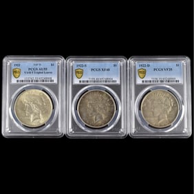 PCGS Graded U.S. Silver Dollars