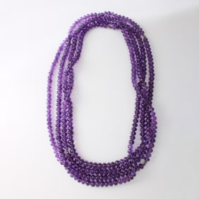 921.0 Carat Amethyst Necklace