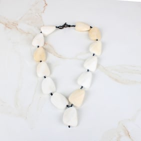 Onyx Bead Necklace