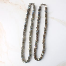 Labradorite Bead Necklaces