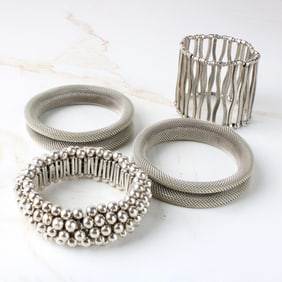 Mid-century Modern Cuff Bracelets