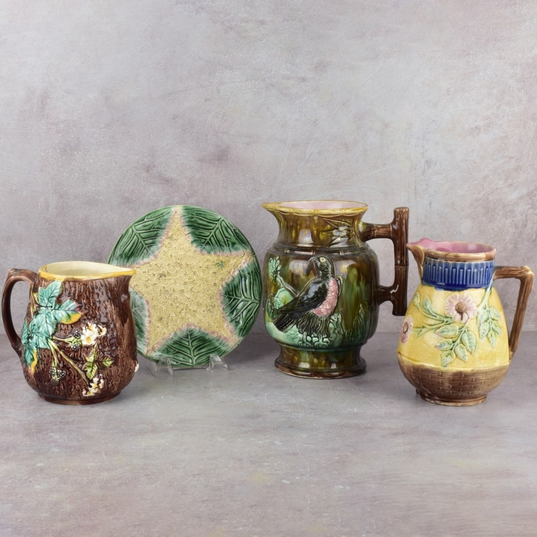 Antique Majolica Pottery (1 of 9)