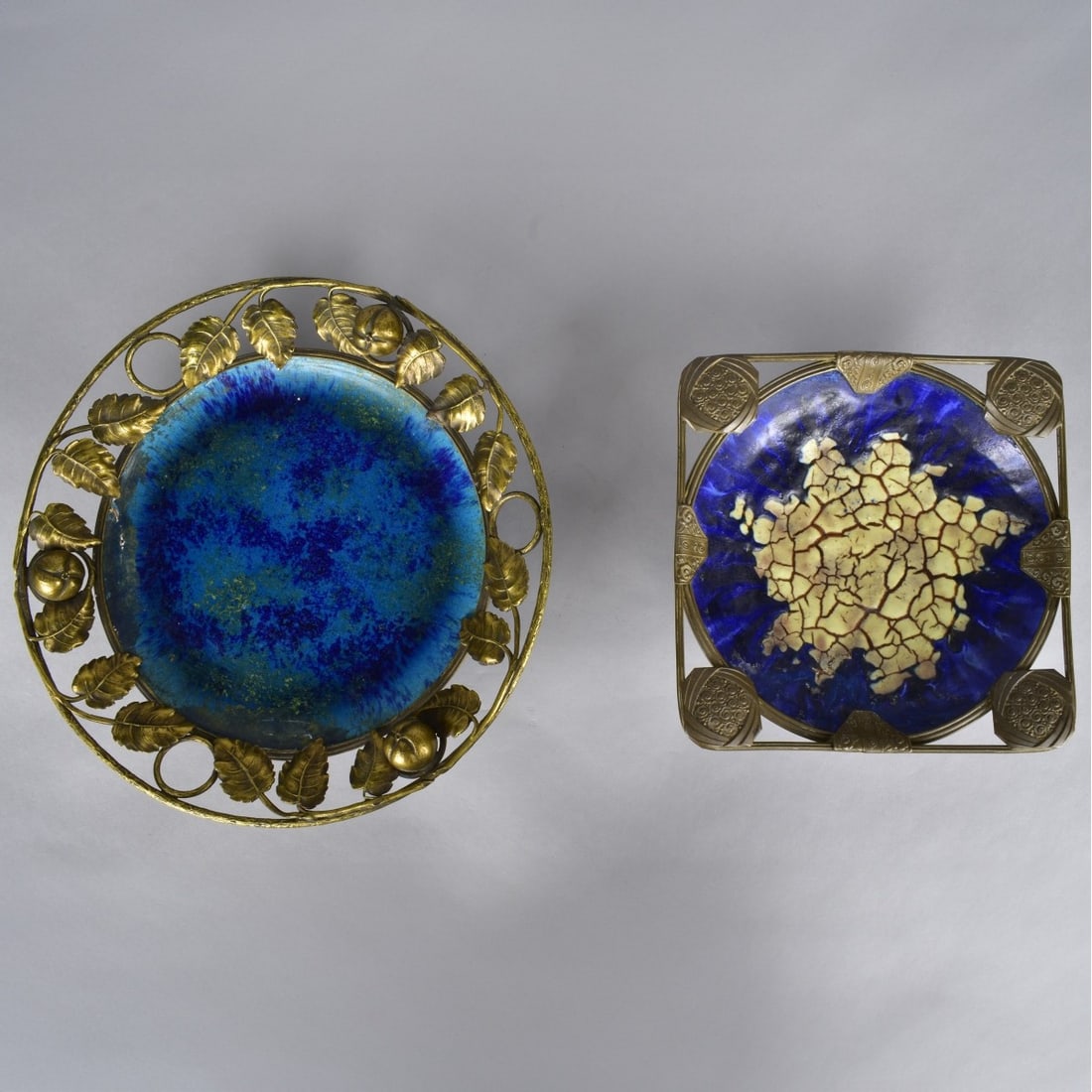 Sevres & Ballien Bronze Mounted Footed Bowls (1 of 6)