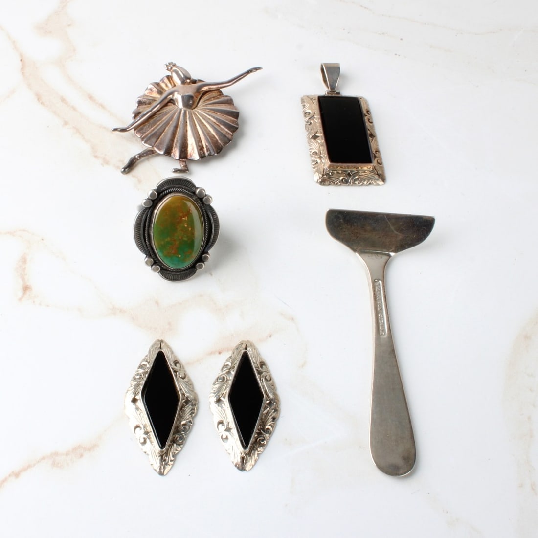 Silver Jewelry and Object (1 of 5)