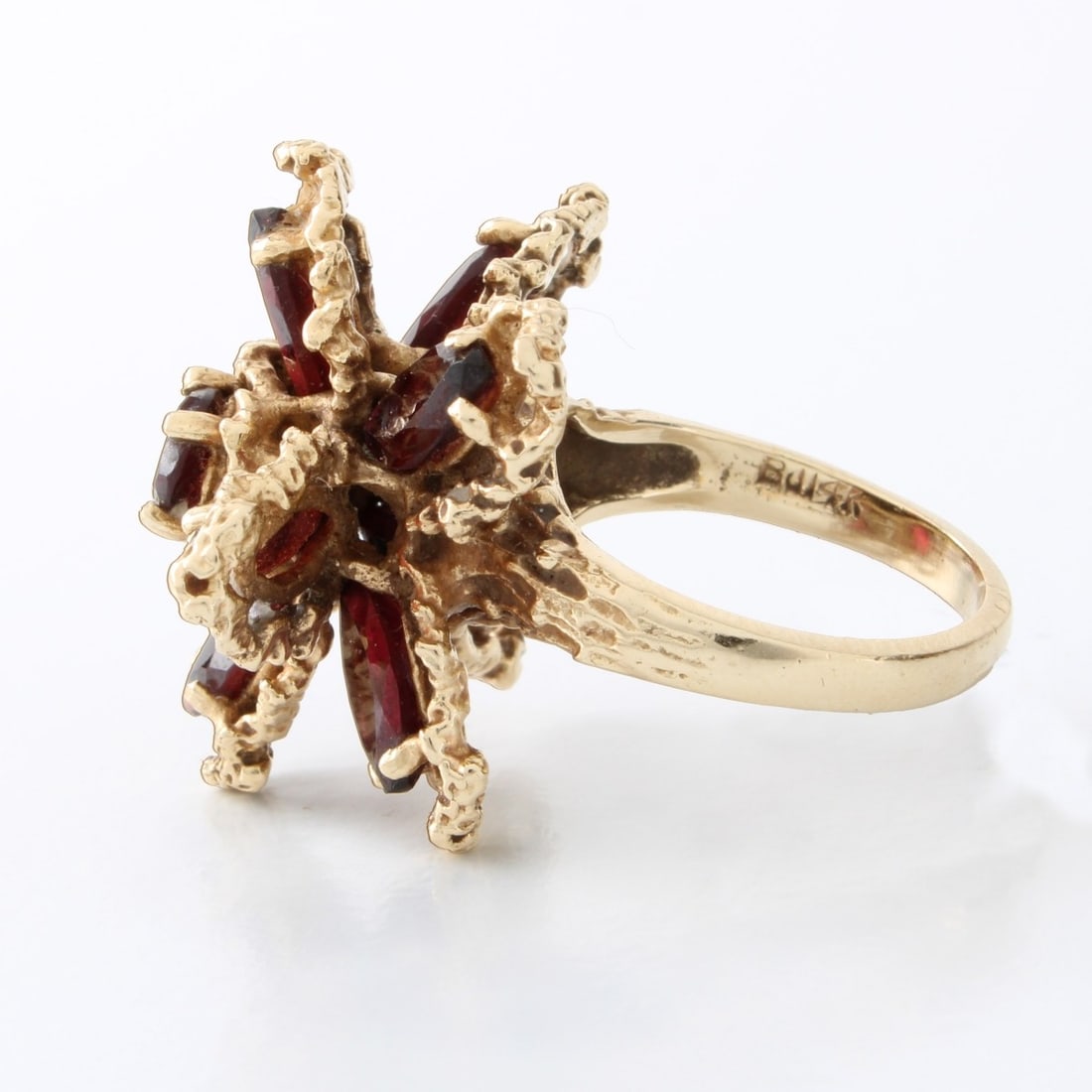 Garnet and 14K Ring - 3