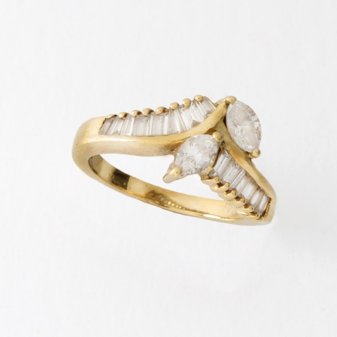 Diamond and 18K Band / Ring (1 of 6)