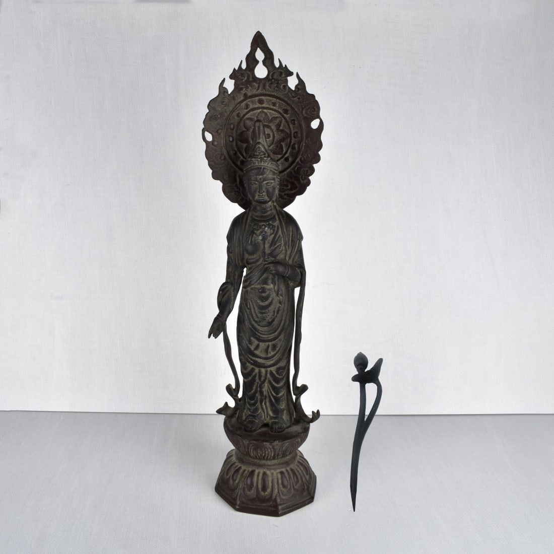 Japanese Statue of Kannon Bodhisattua (1 of 7)