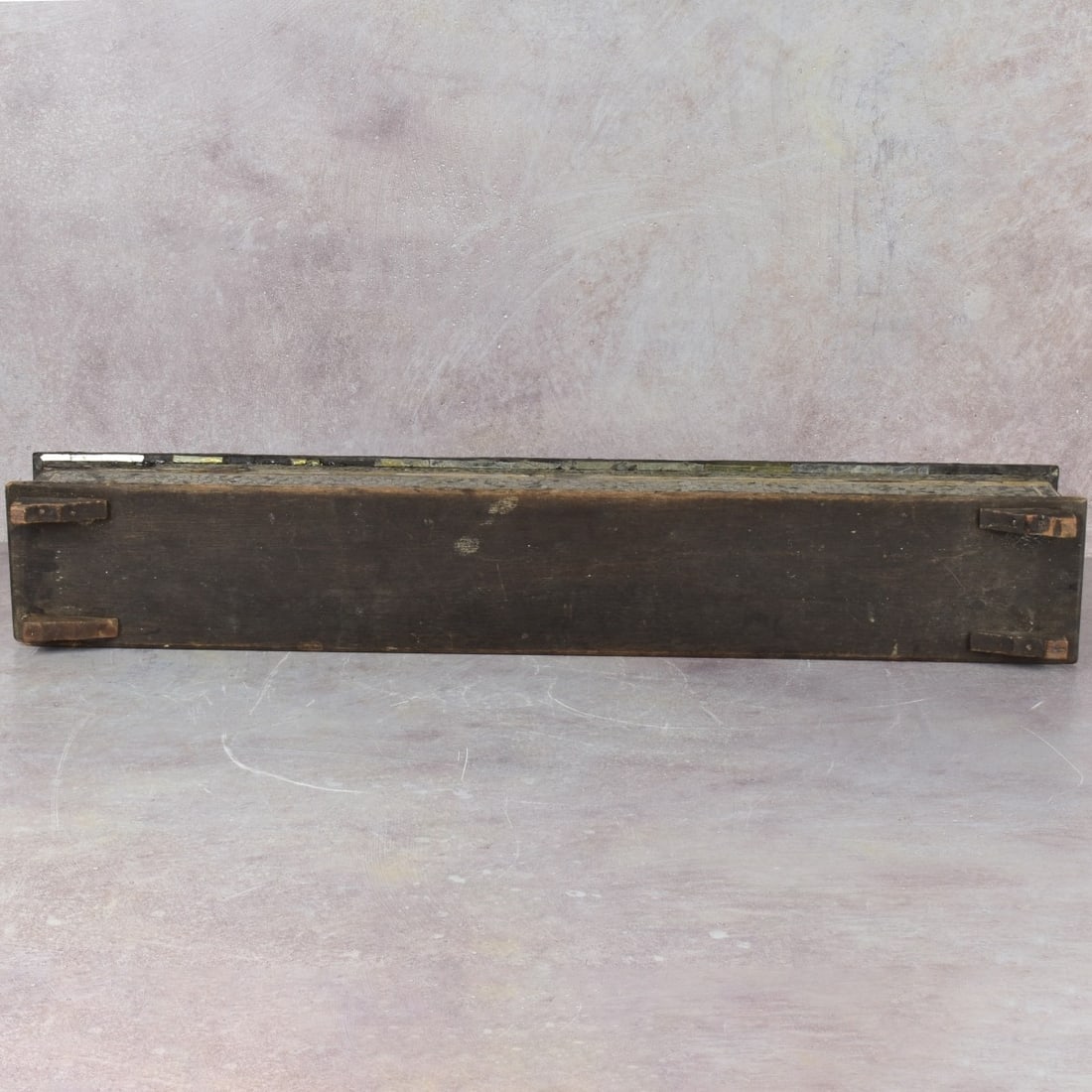 Antique Indian Rectangular Storage Box - 9