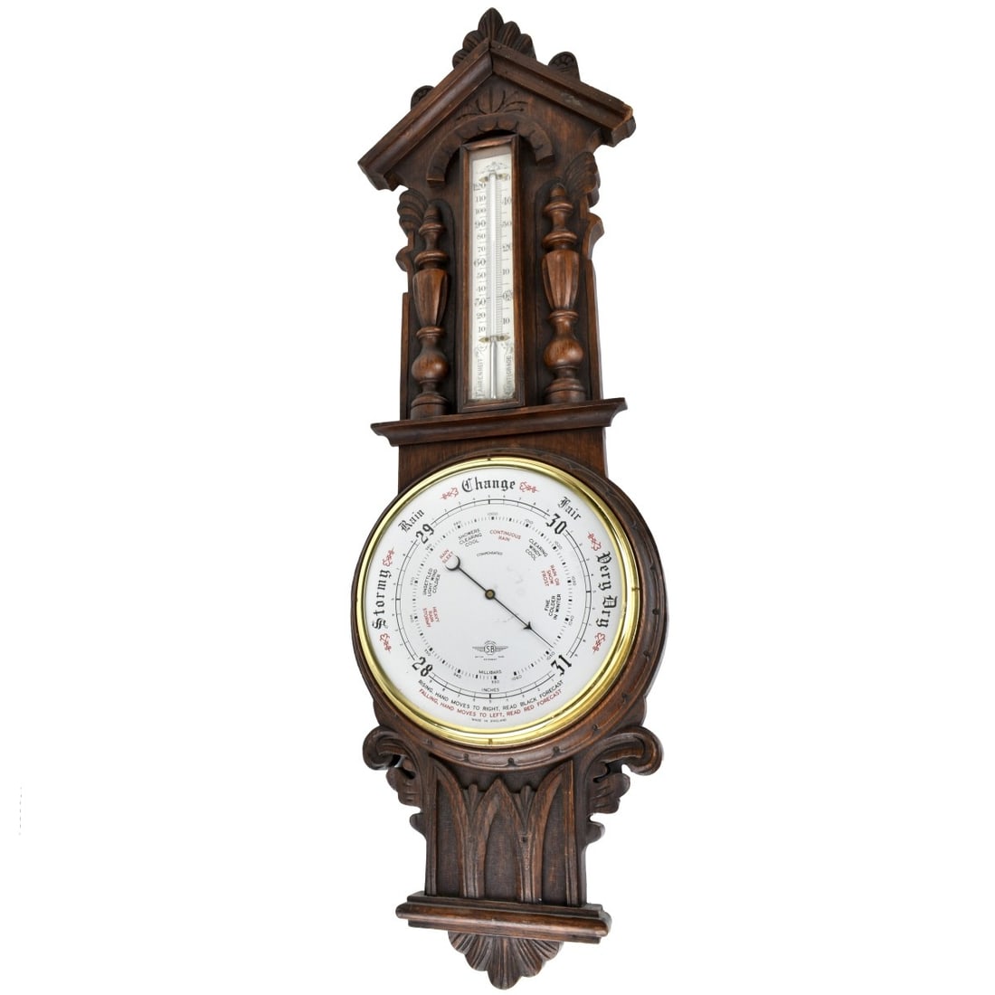 Antique English Barometer (1 of 4)