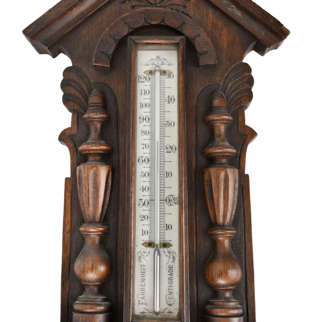 Antique English Barometer - 3