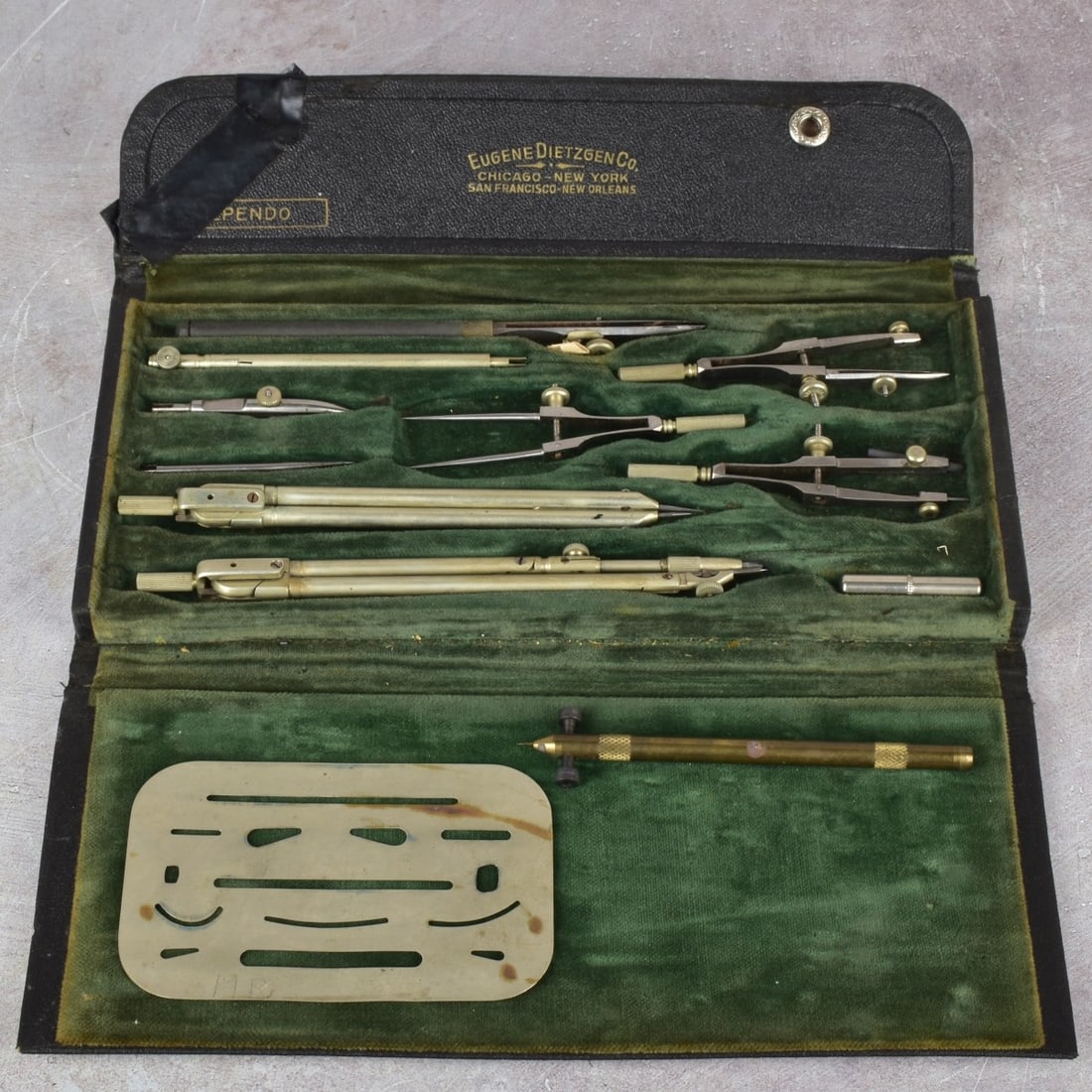 Eugene Dietzgen Co, Drafting Set (1 of 9)