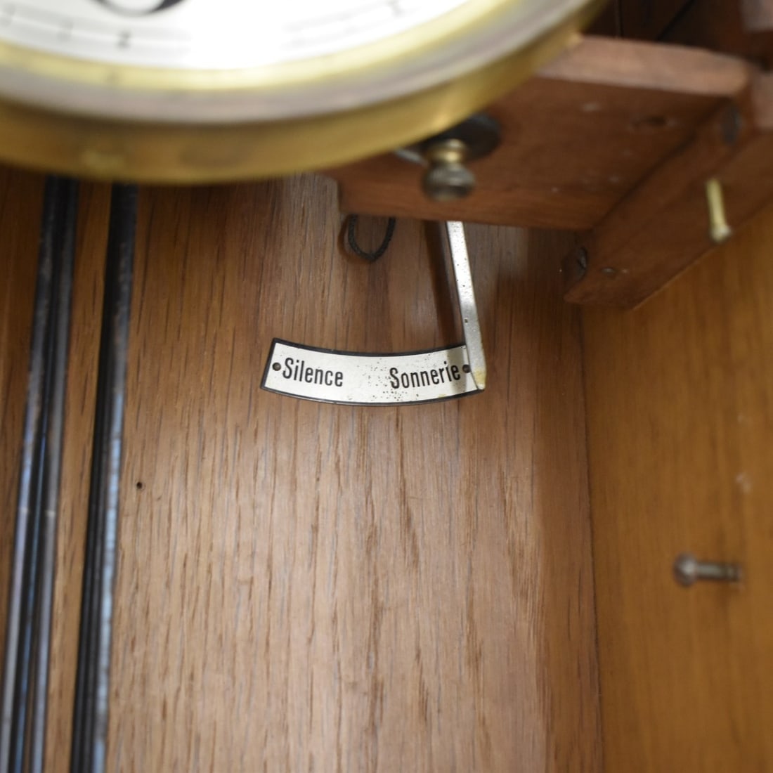 Antique French Wall Clock - 7