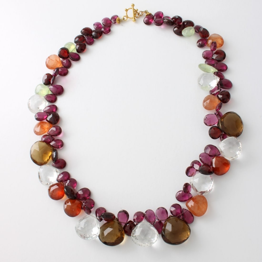 Gemstone and 18K Necklace (1 of 4)