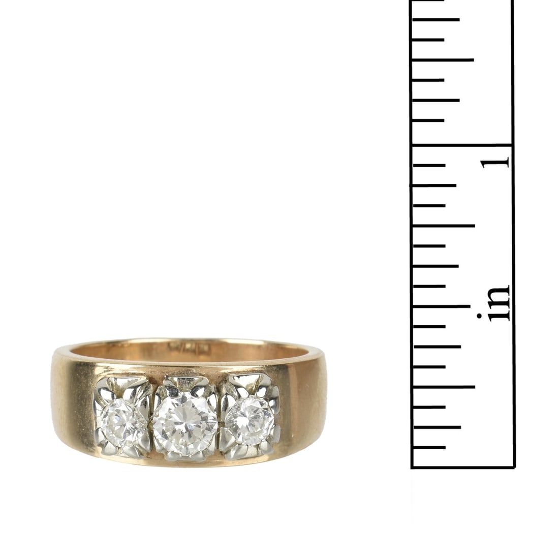 Diamond and 18K Ring - 4