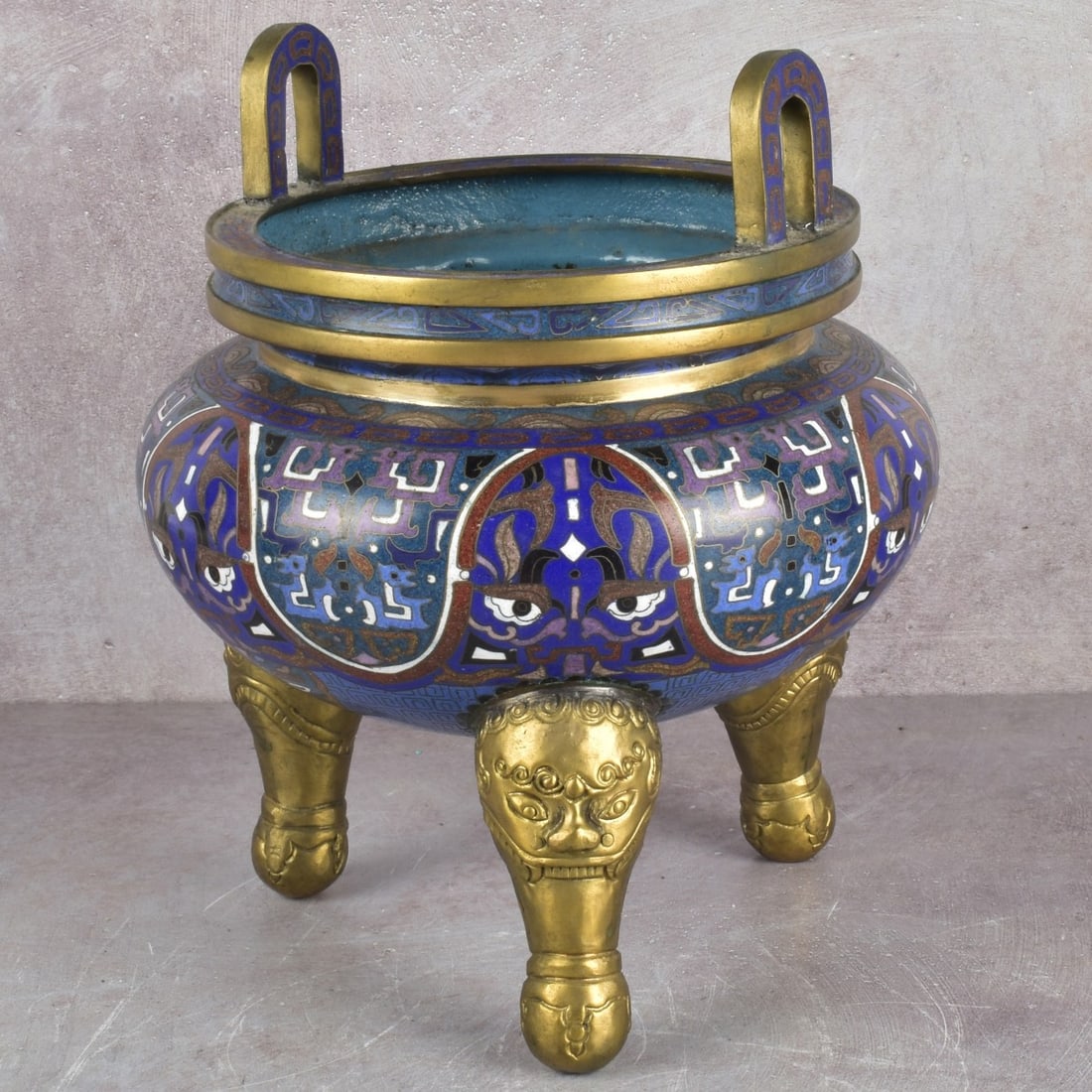 Vintage Chinese Cloisonne Censor (1 of 7)