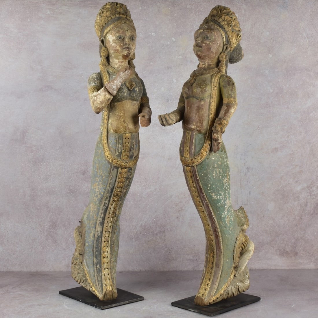 Antique Carved Asian Buddha's (1 of 9)