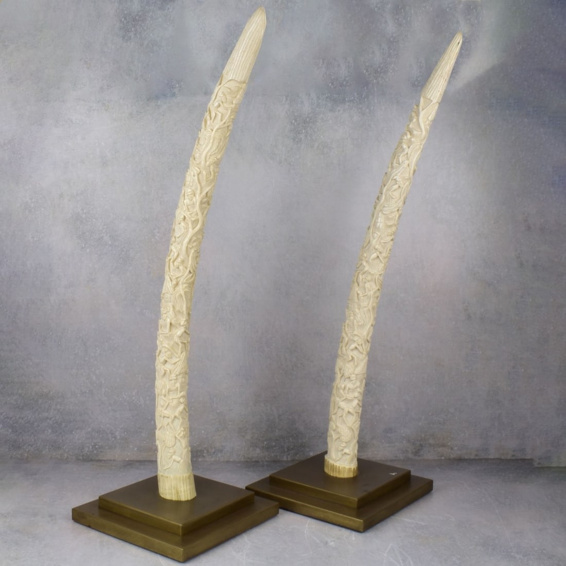 Antique Pair of Carved African Sculptures (1 of 9)