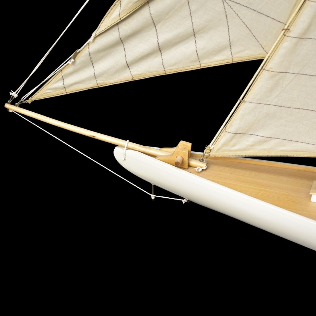 Fully Rigged Sailboat Model - 6
