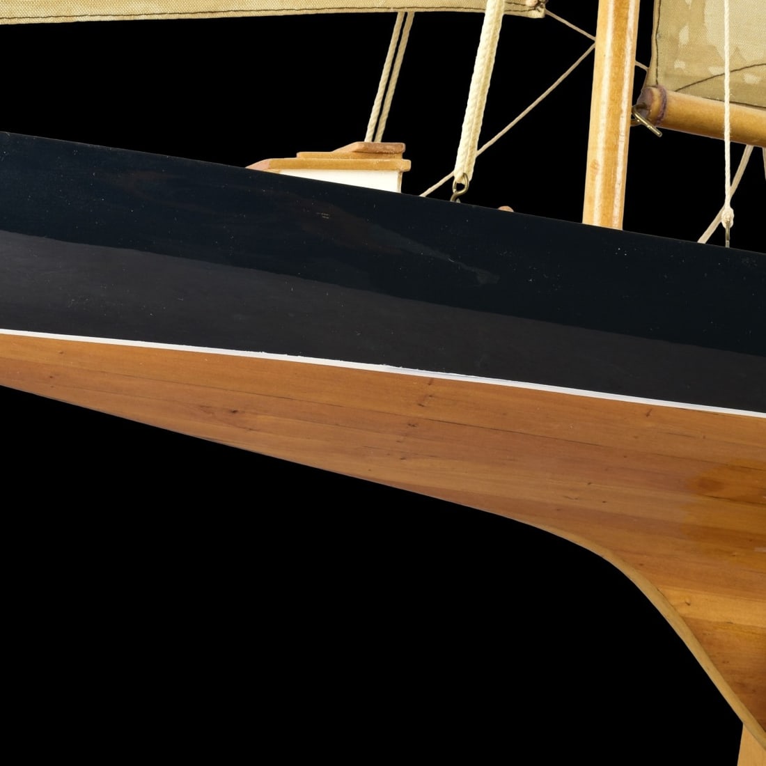 Fully Rigged Sailboat Model - 7