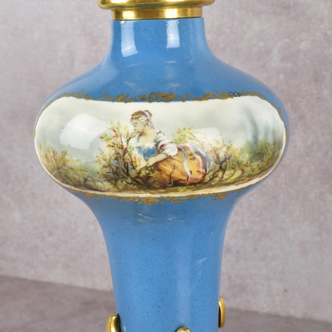 Sevres Style Candelabra - 3