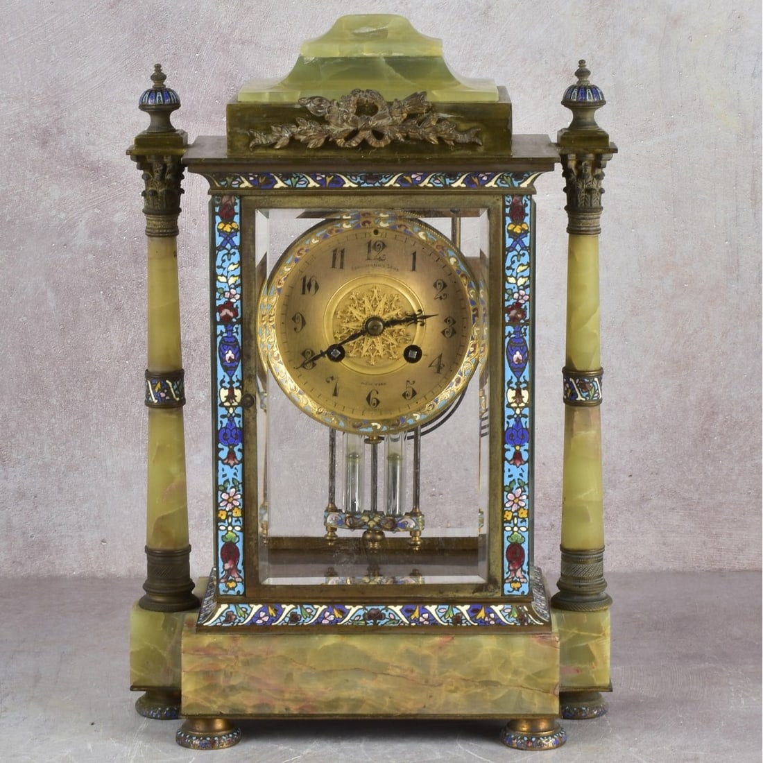 French Samuel Marti Mantle Clock. (1 of 9)
