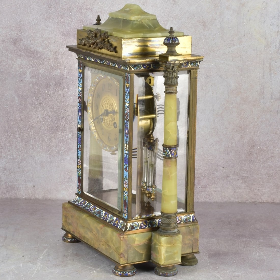 French Samuel Marti Mantle Clock. - 2