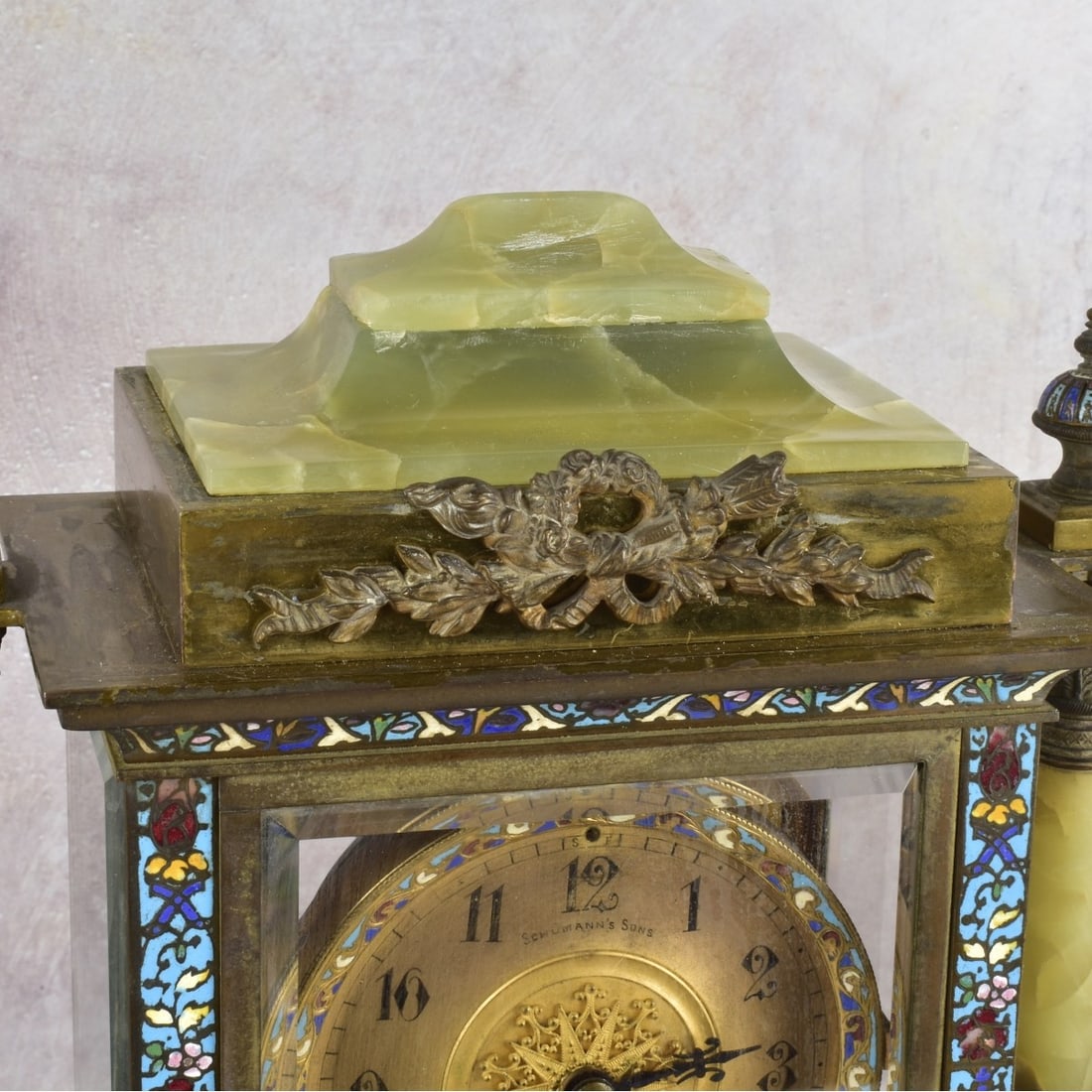 French Samuel Marti Mantle Clock. - 4