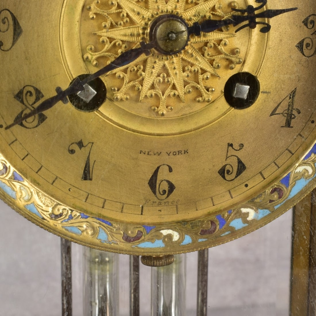 French Samuel Marti Mantle Clock. - 6