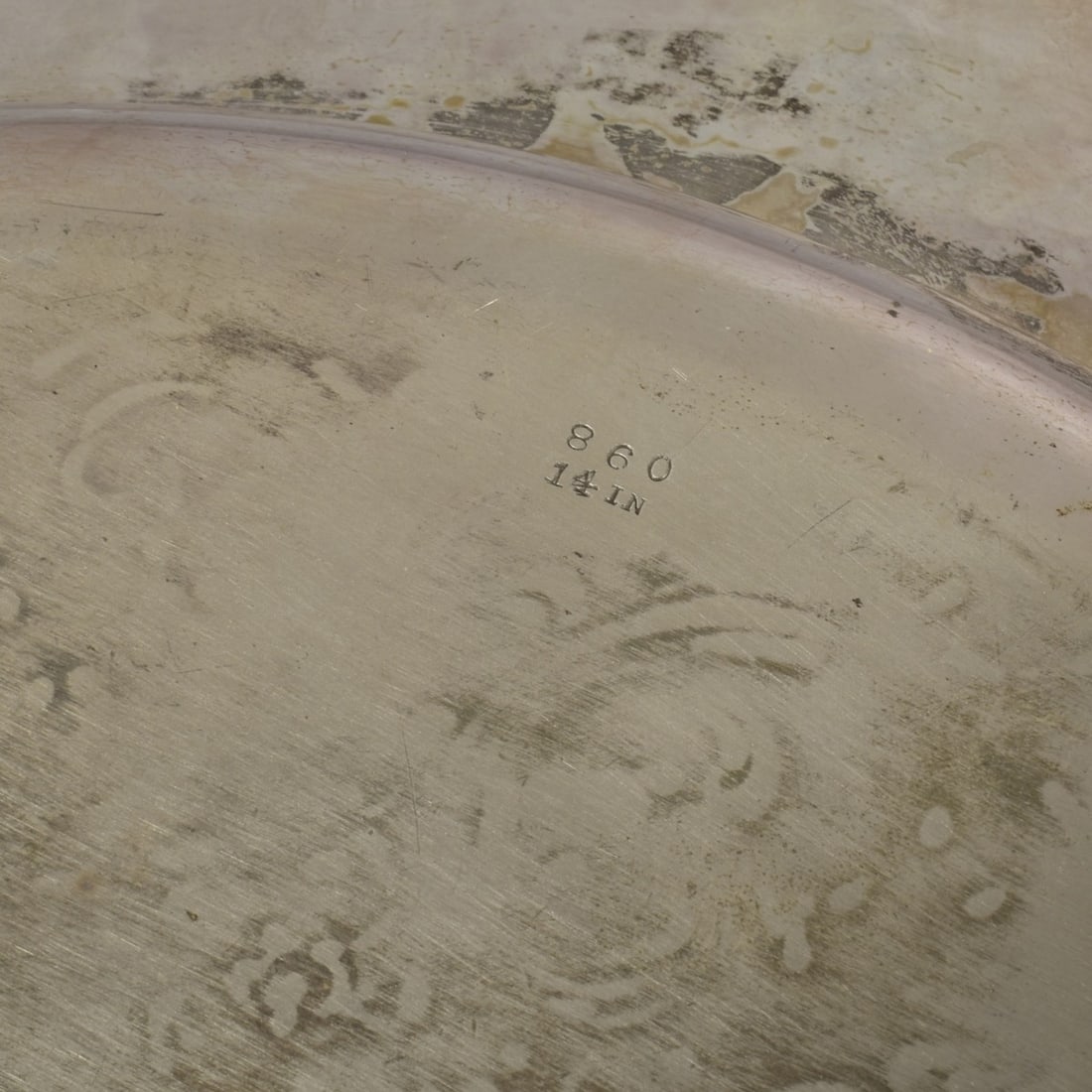 Sterling Silver Platter - 7