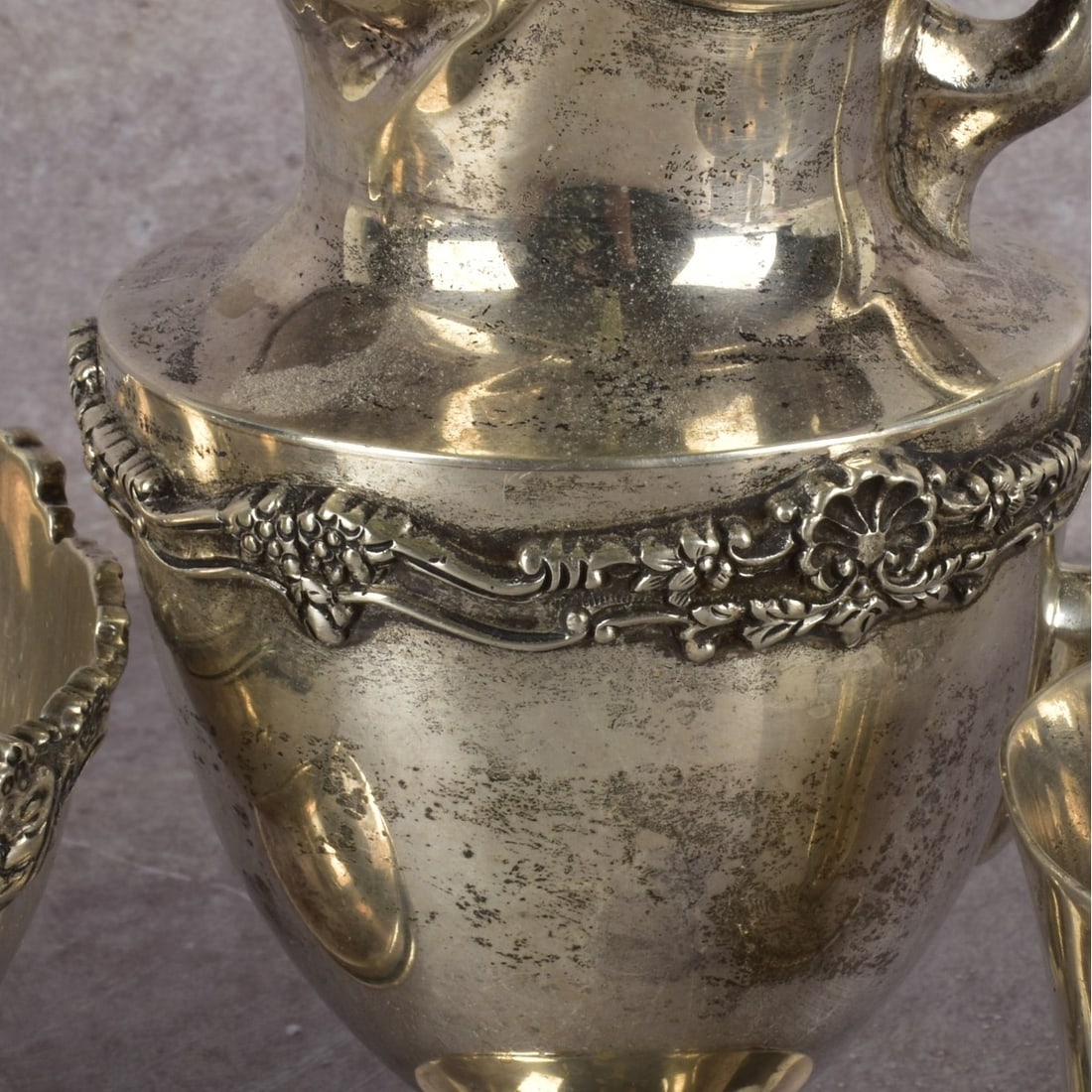 Sterling Tea Set - 5