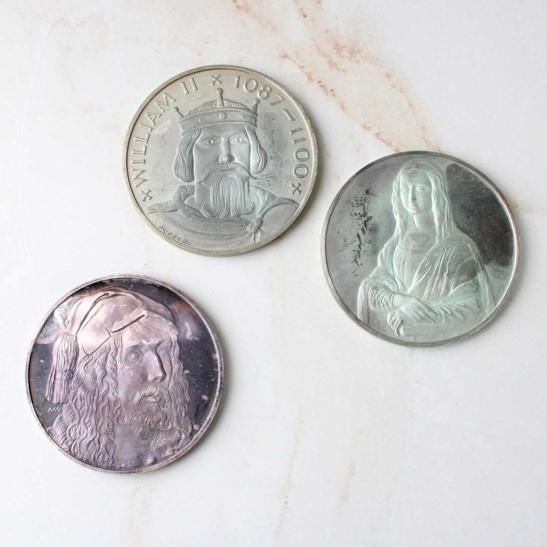 Silver Commemorative Tokens - 2