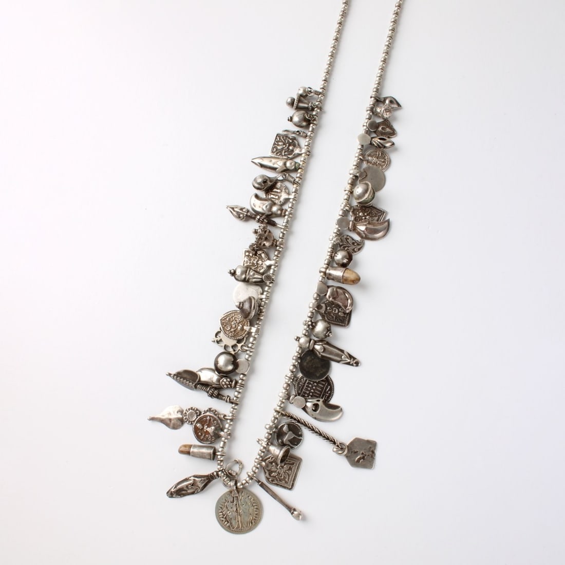 Silver Charm Necklace - 2