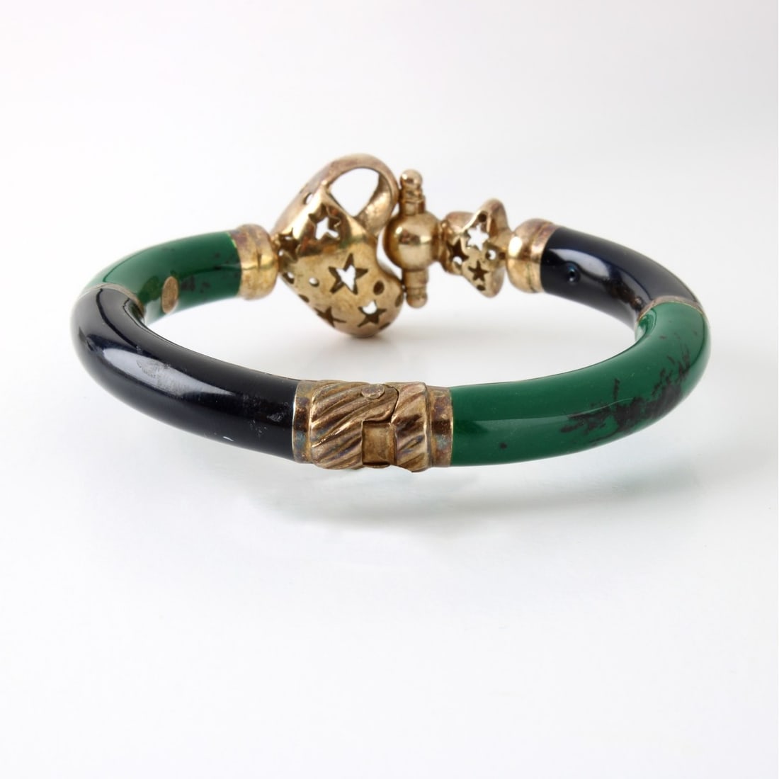 Sterling Silver and Enamel Bangle - 3