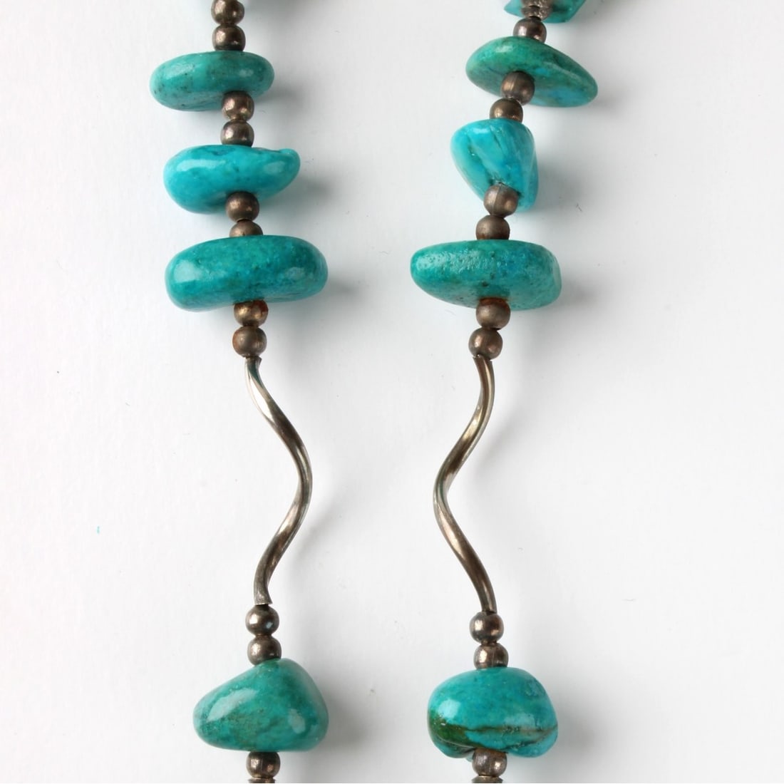 Turquoise and Silver Necklace - 3