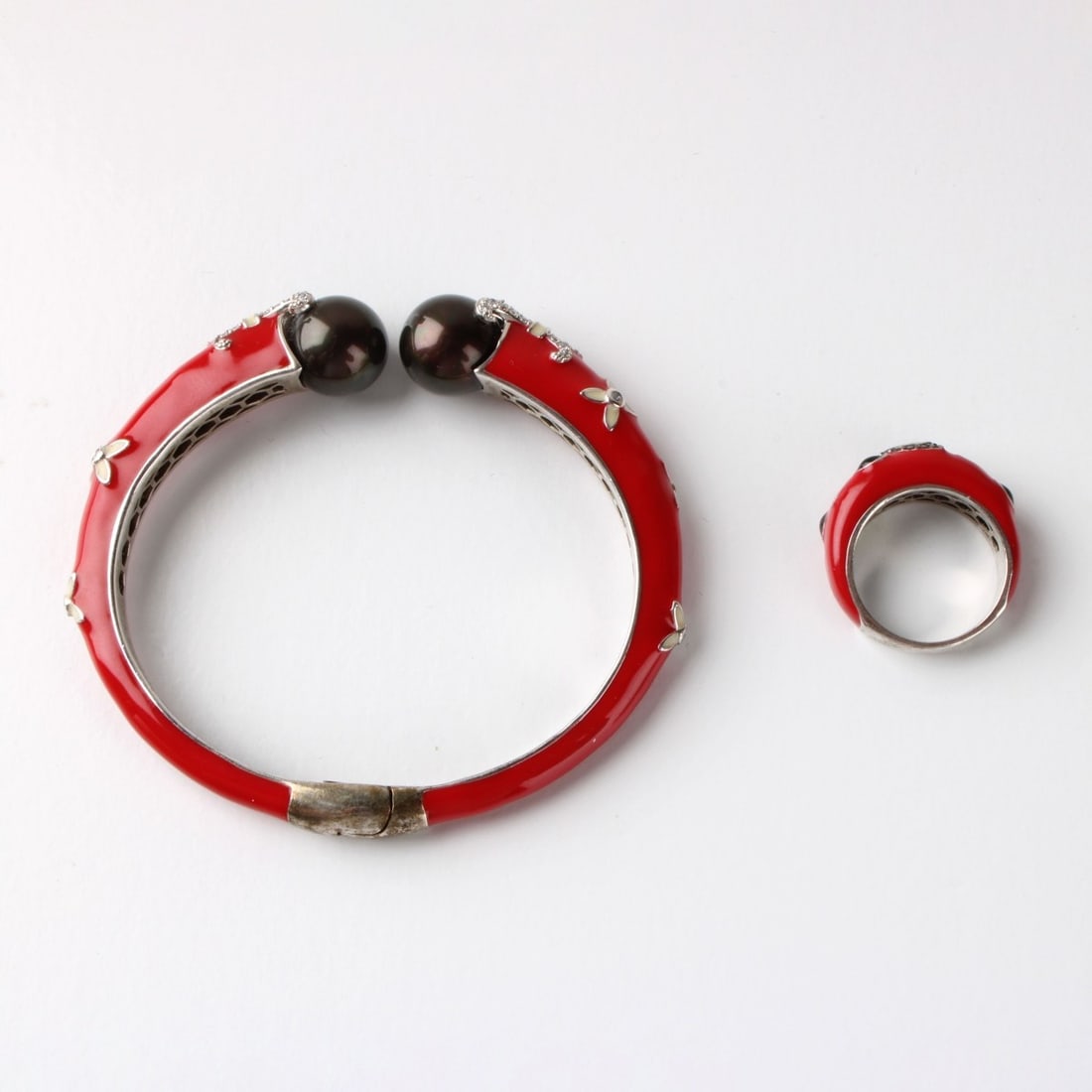 Sterling Silver Bracelet and Ring - 4