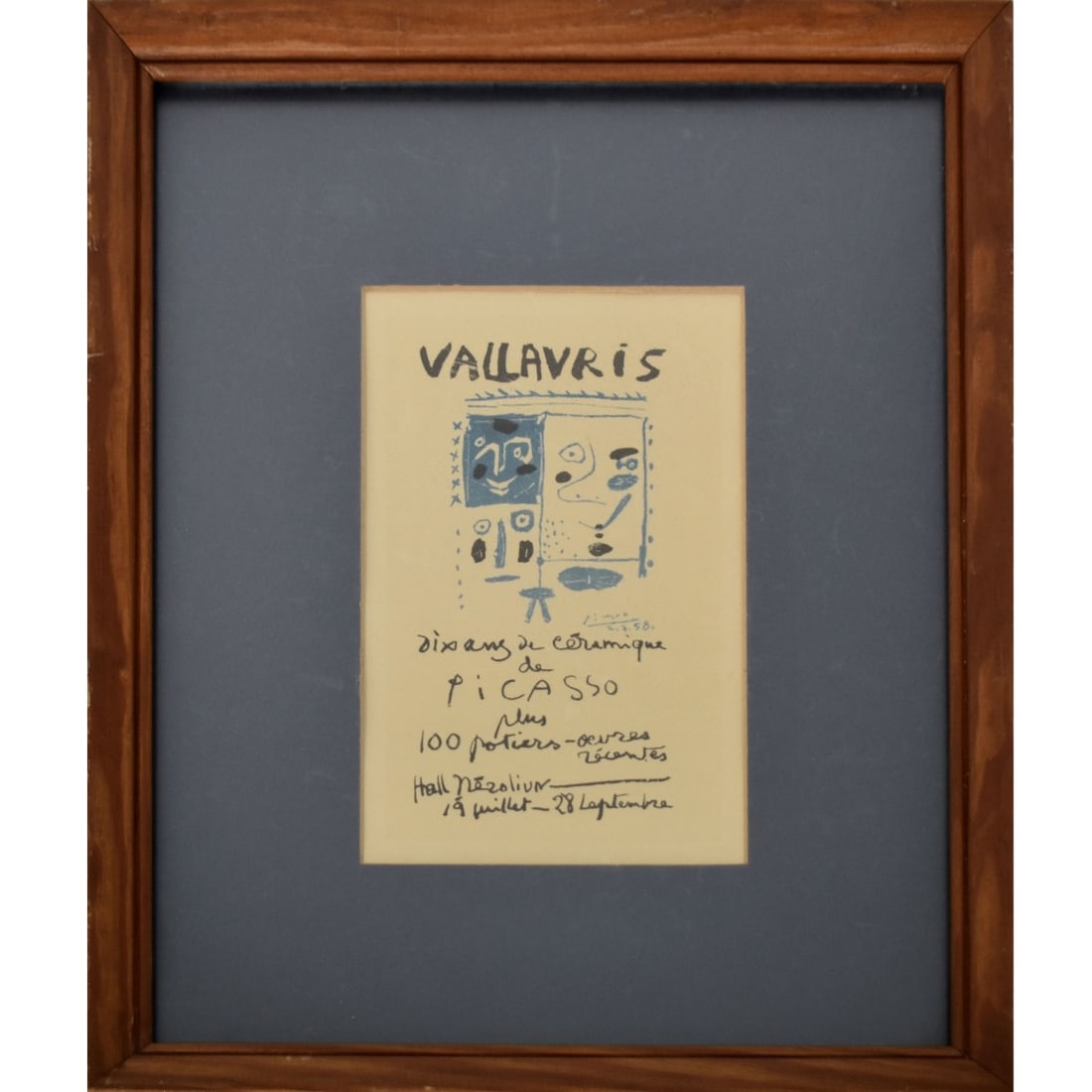 Pablo Picasso Ceramic Exposition Poster - 2