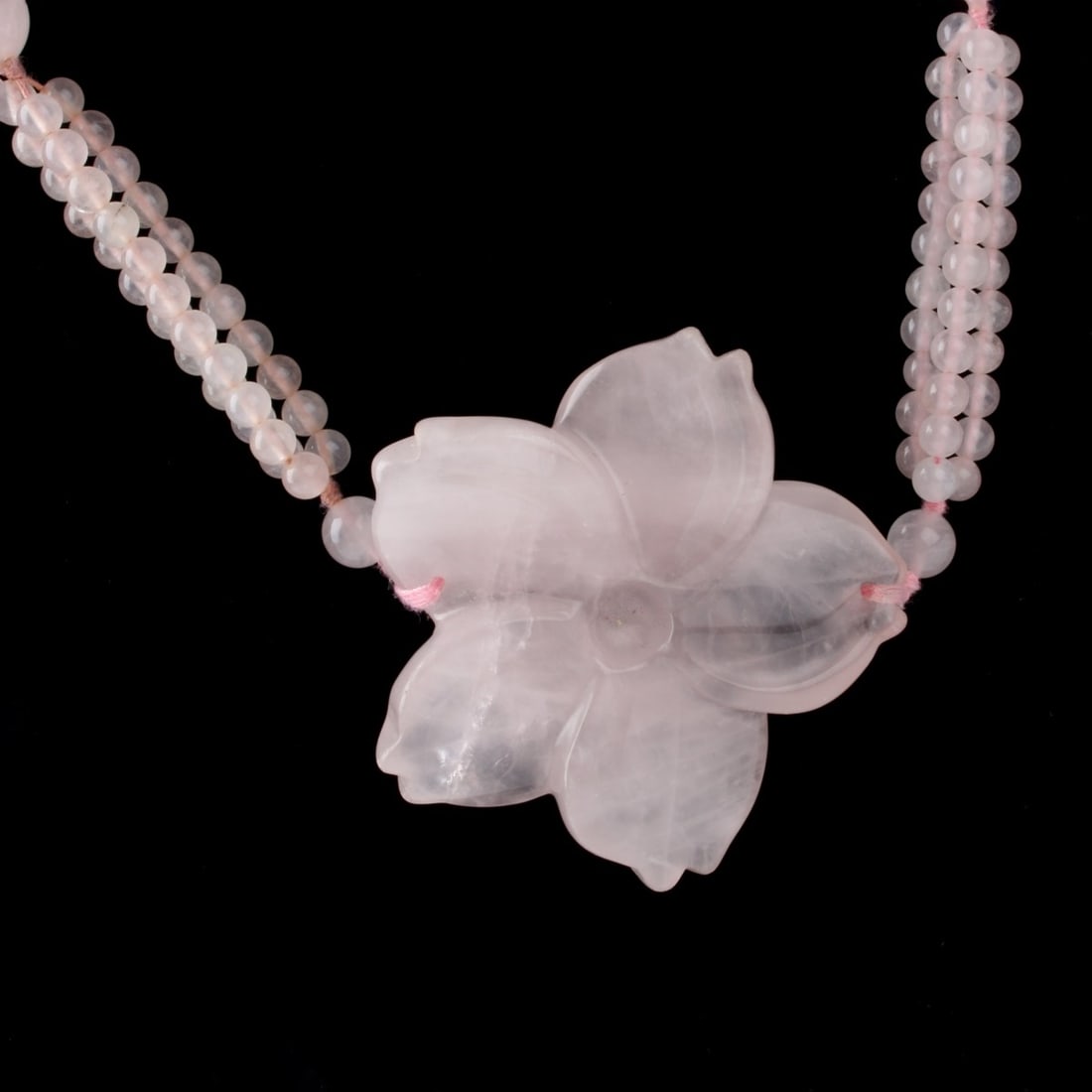 Rose Quartz Necklace - 2