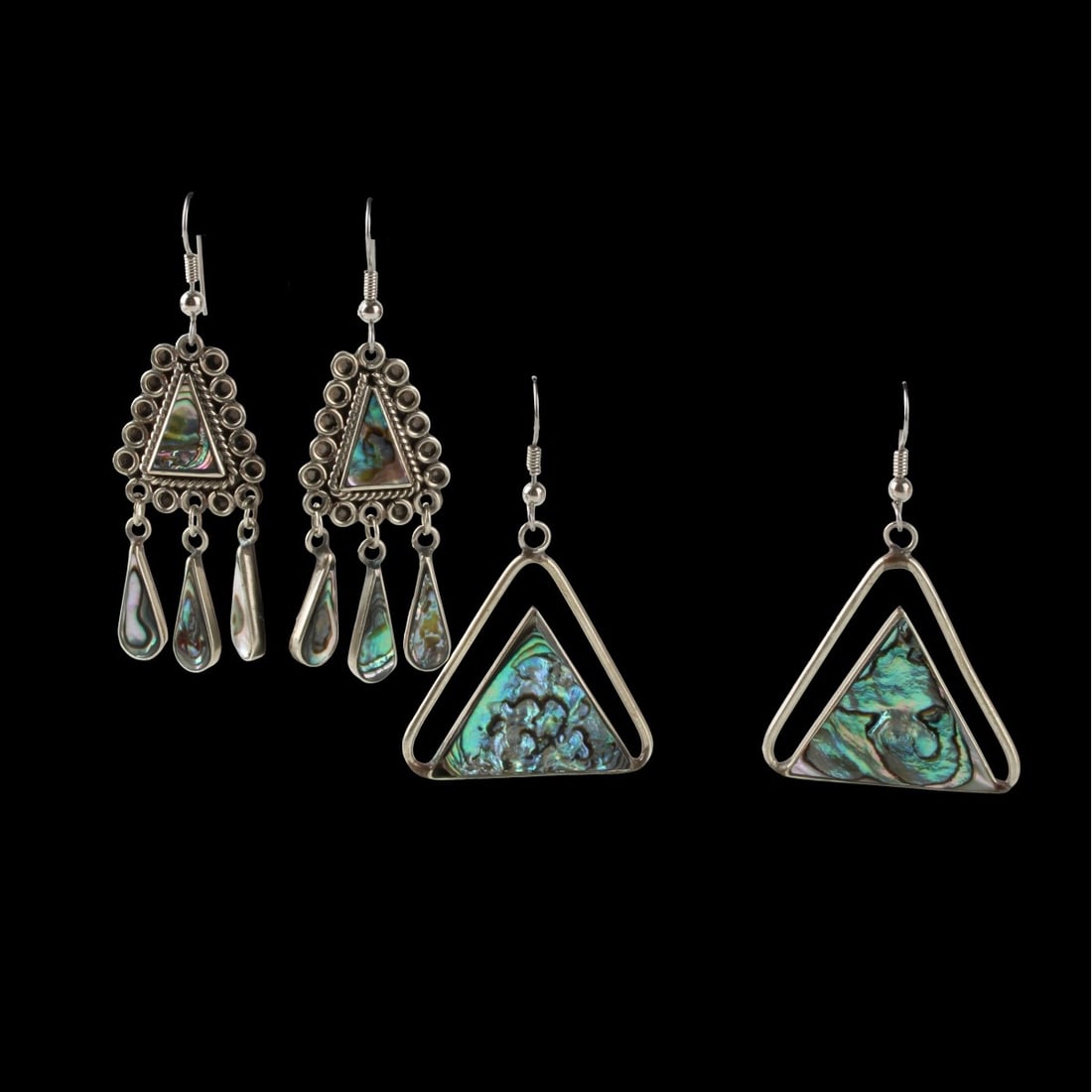 Abalone Shell Earrings (1 of 2)