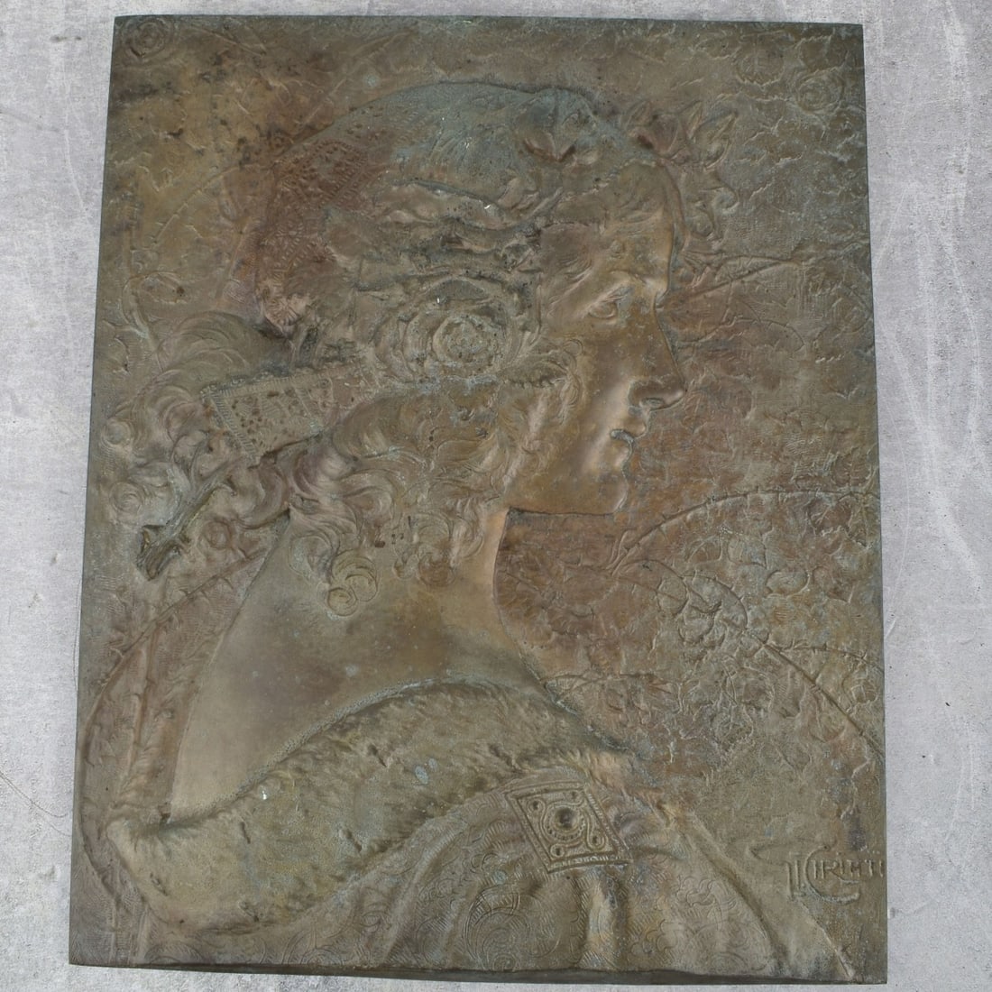 Bronze Relief Wall Plaque (1 of 6)
