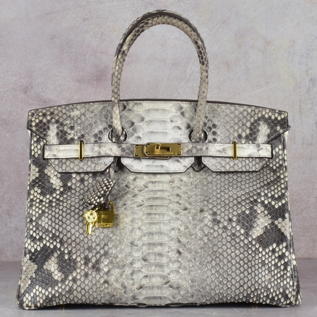 Replica Hermes Birkin Python Bag (1 of 9)