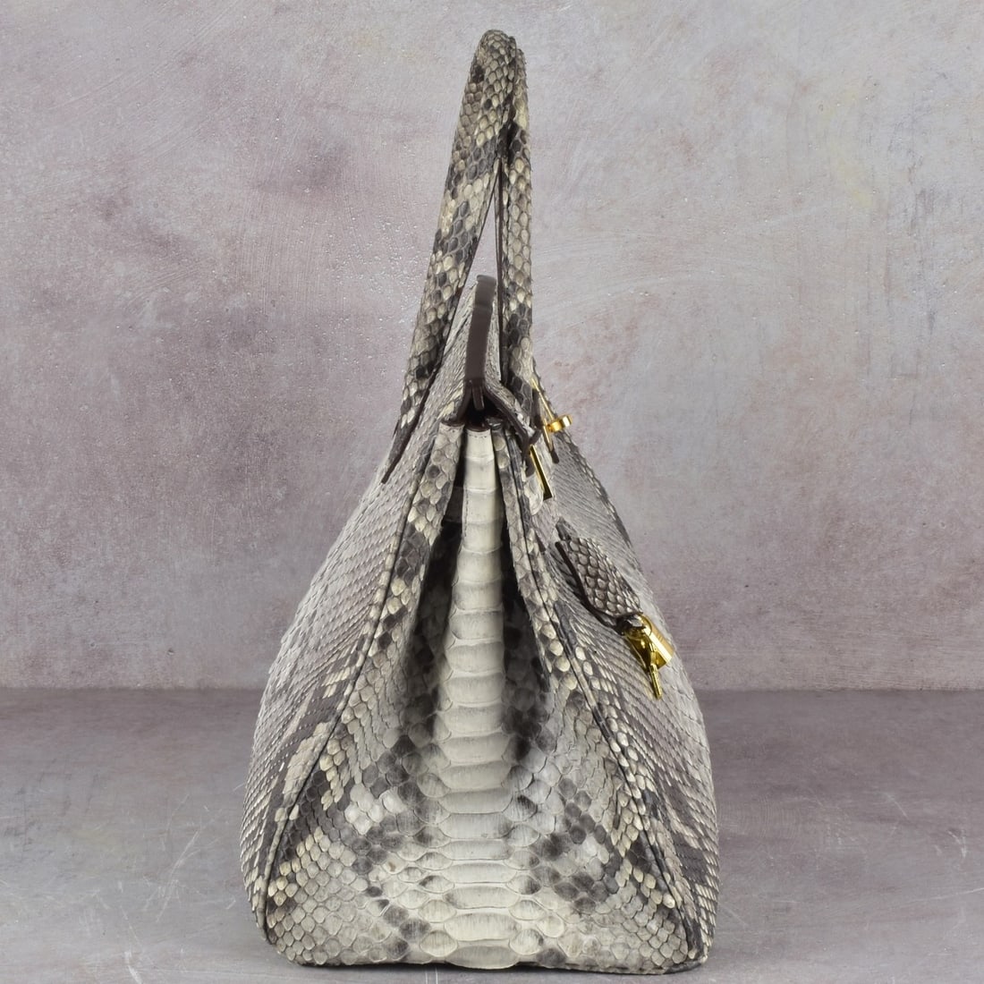 Replica Hermes Birkin Python Bag - 2