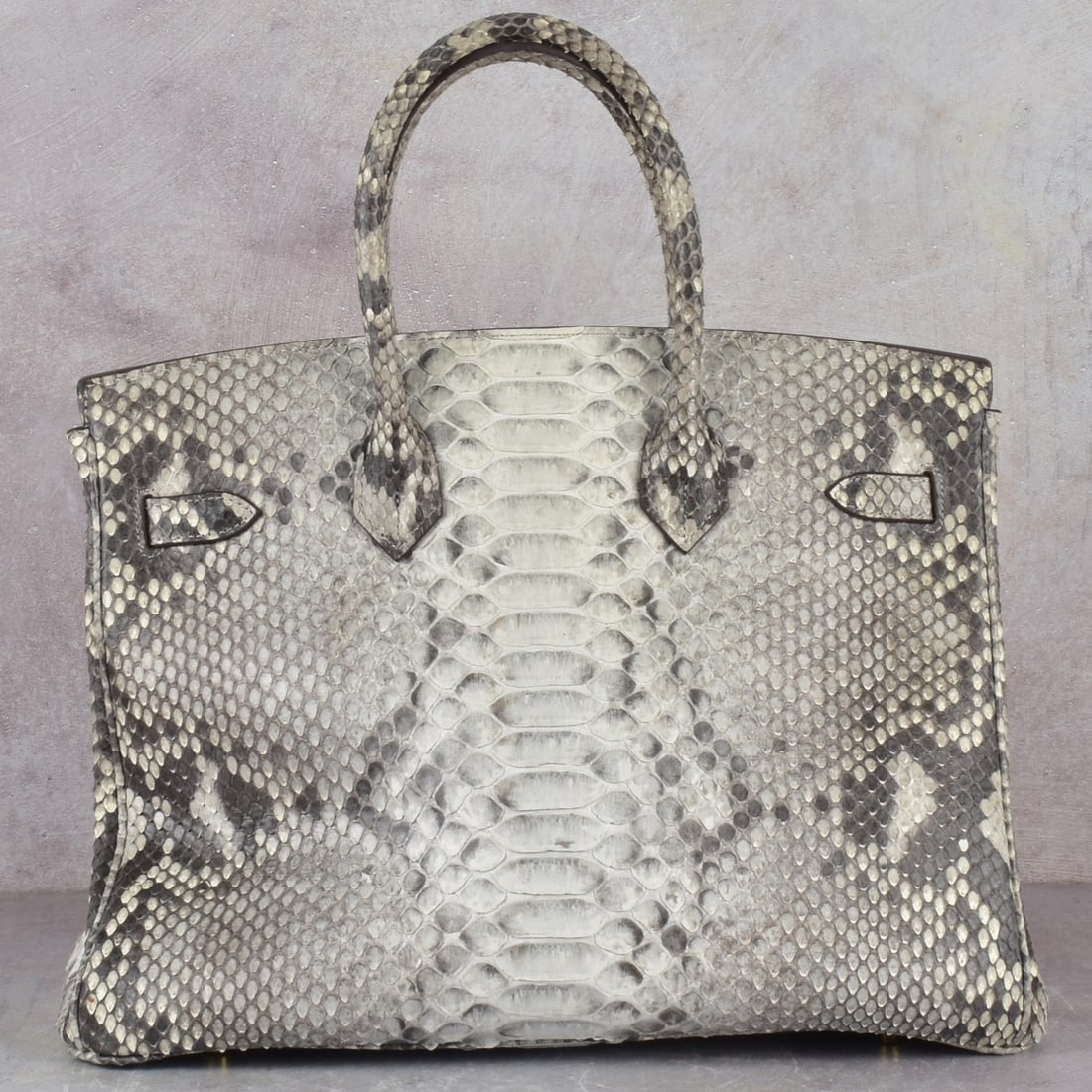 Replica Hermes Birkin Python Bag - 3