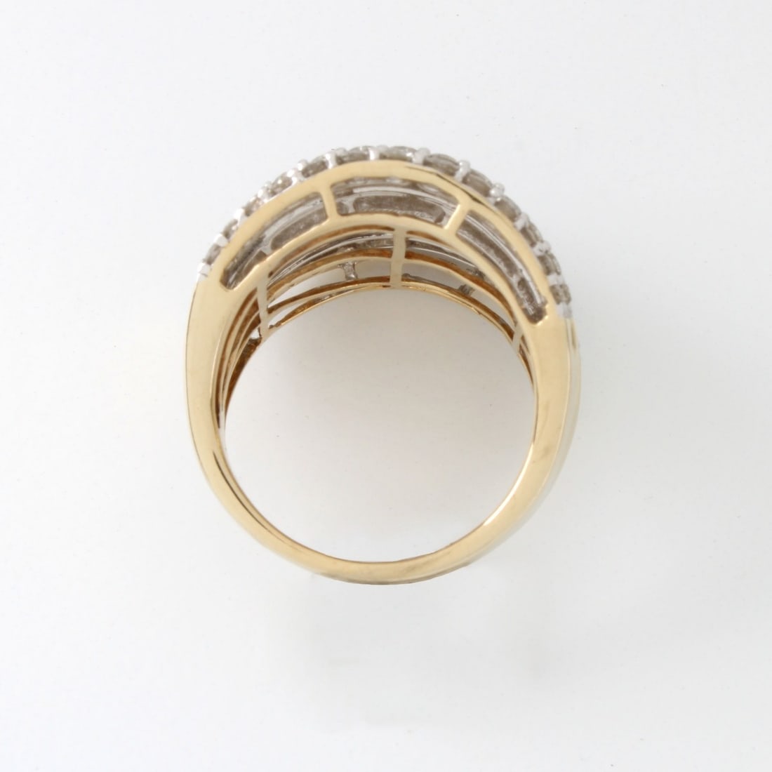 Diamond and 10K Ring - 4