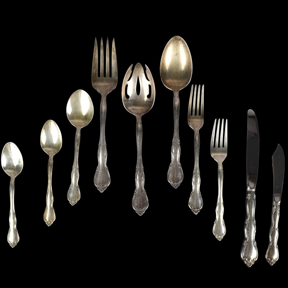 Gorham "Rose Tiara" Sterling Flatware (1 of 6)