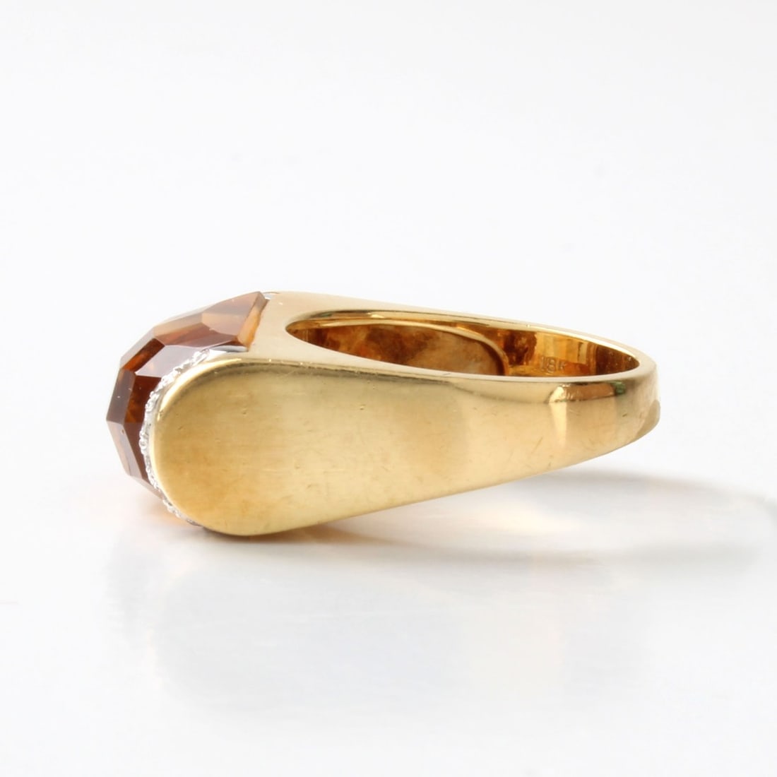 Bulgari 18K Tronchetto Ring - 2