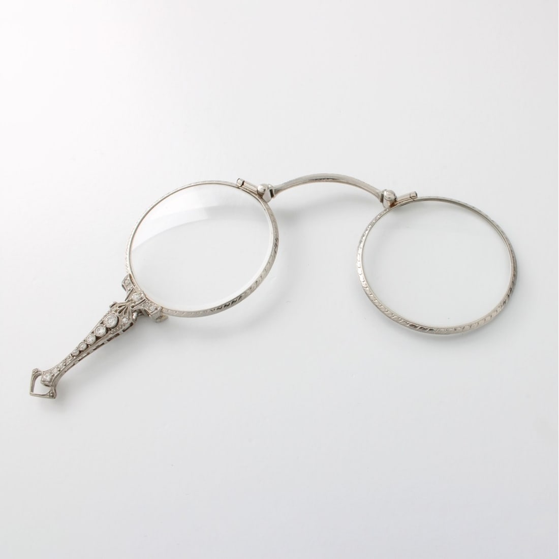 Diamond and Platinum Lorgnette - 2