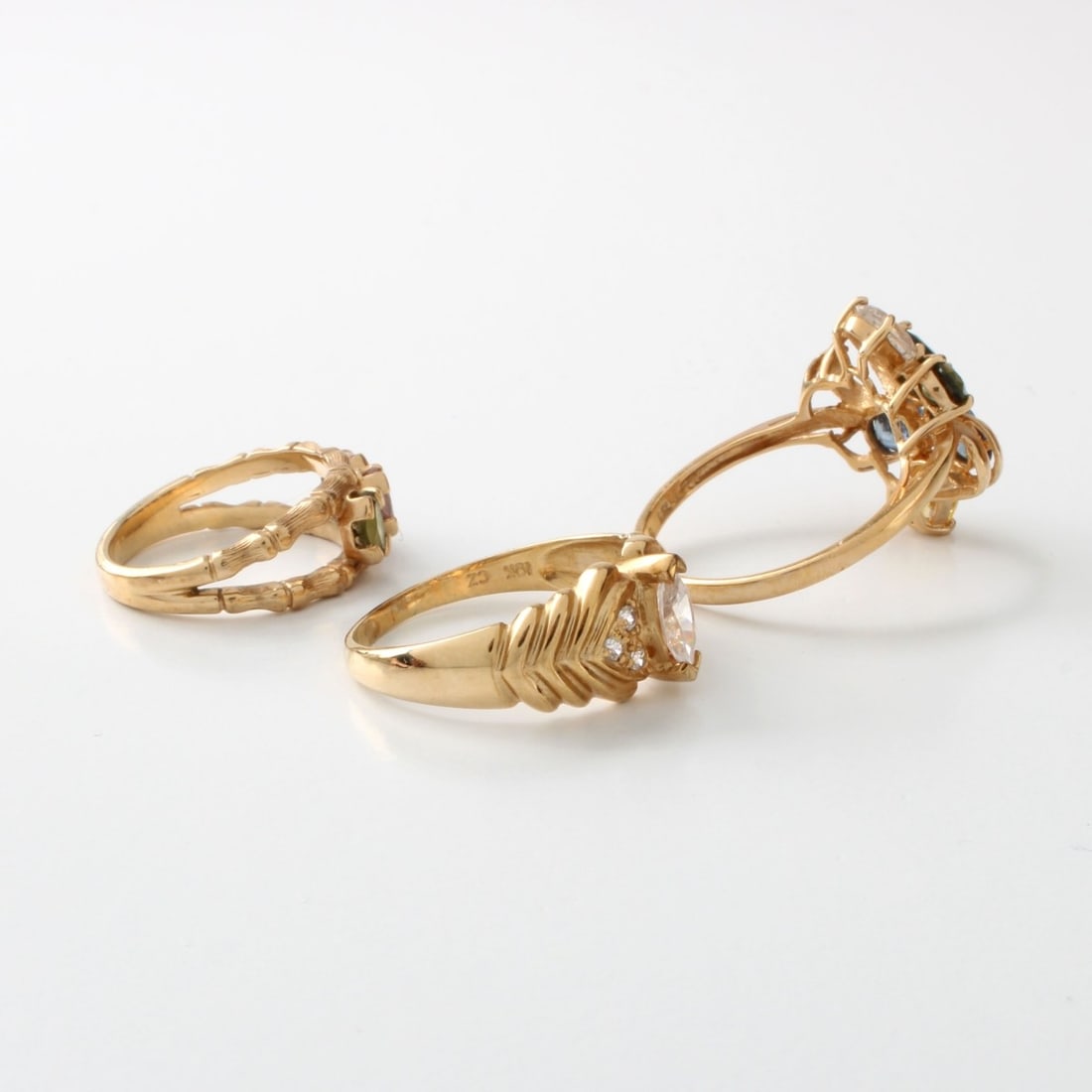 Three Vintage Rings - 3